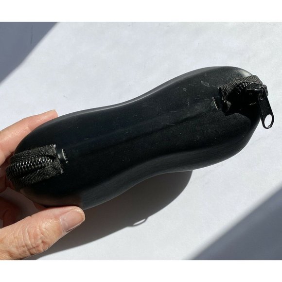 Vogue Zip Up Glasses Case For Designer Sunglasses Hard Clamshell Soft Lining - Picture 3 of 7